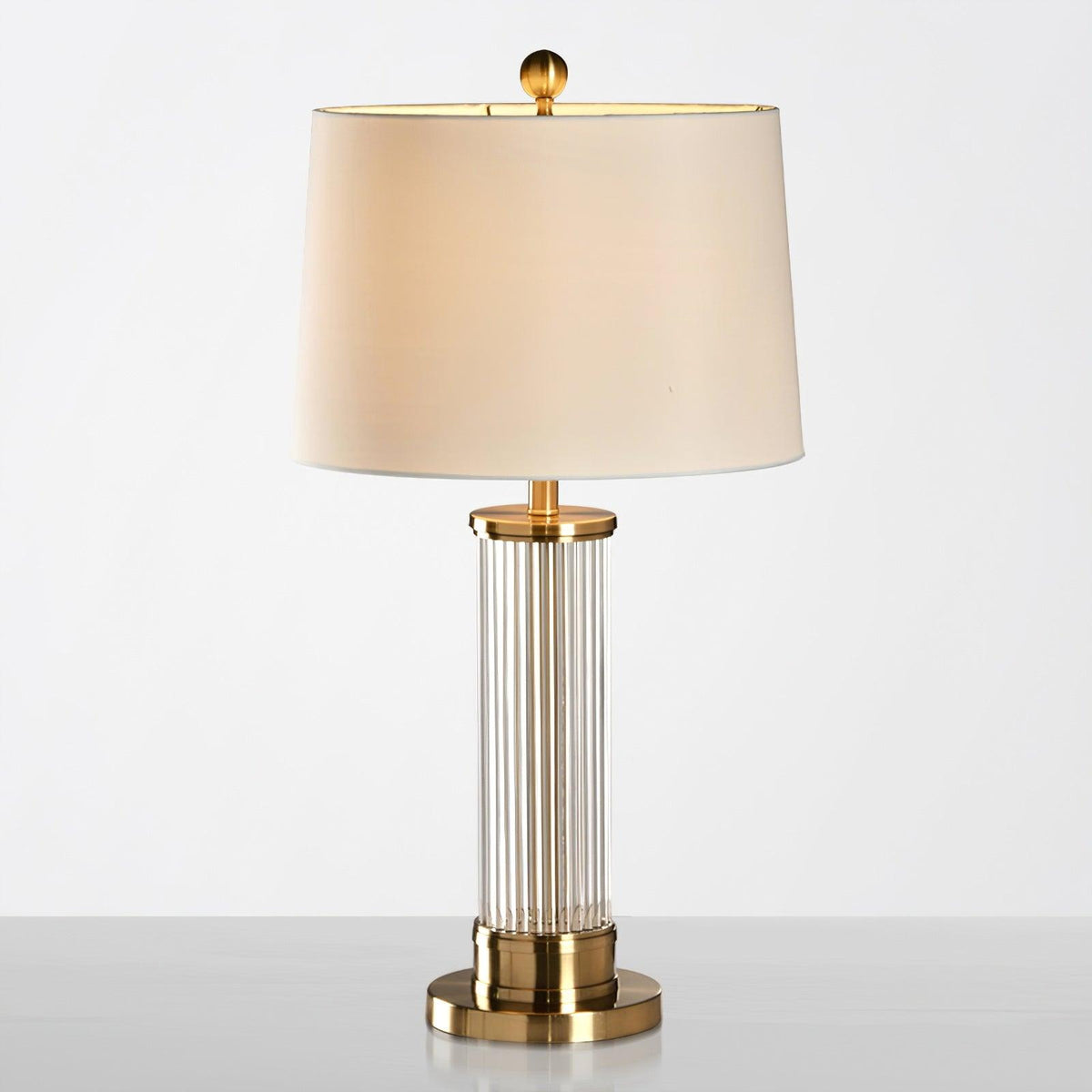 Leloz lampa stołowa z płótna