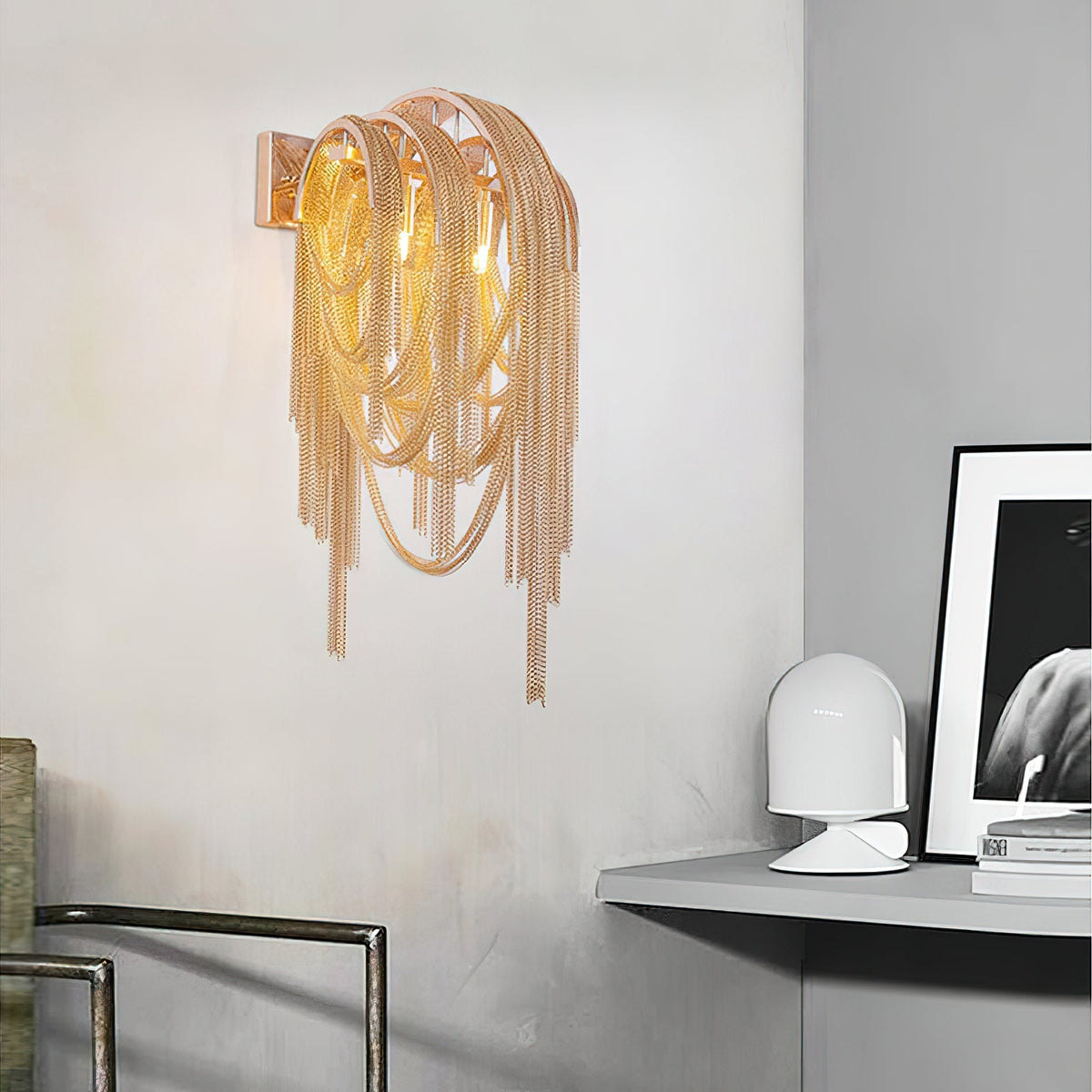 Kinkiet Postmodern Luxury Tassel Chains