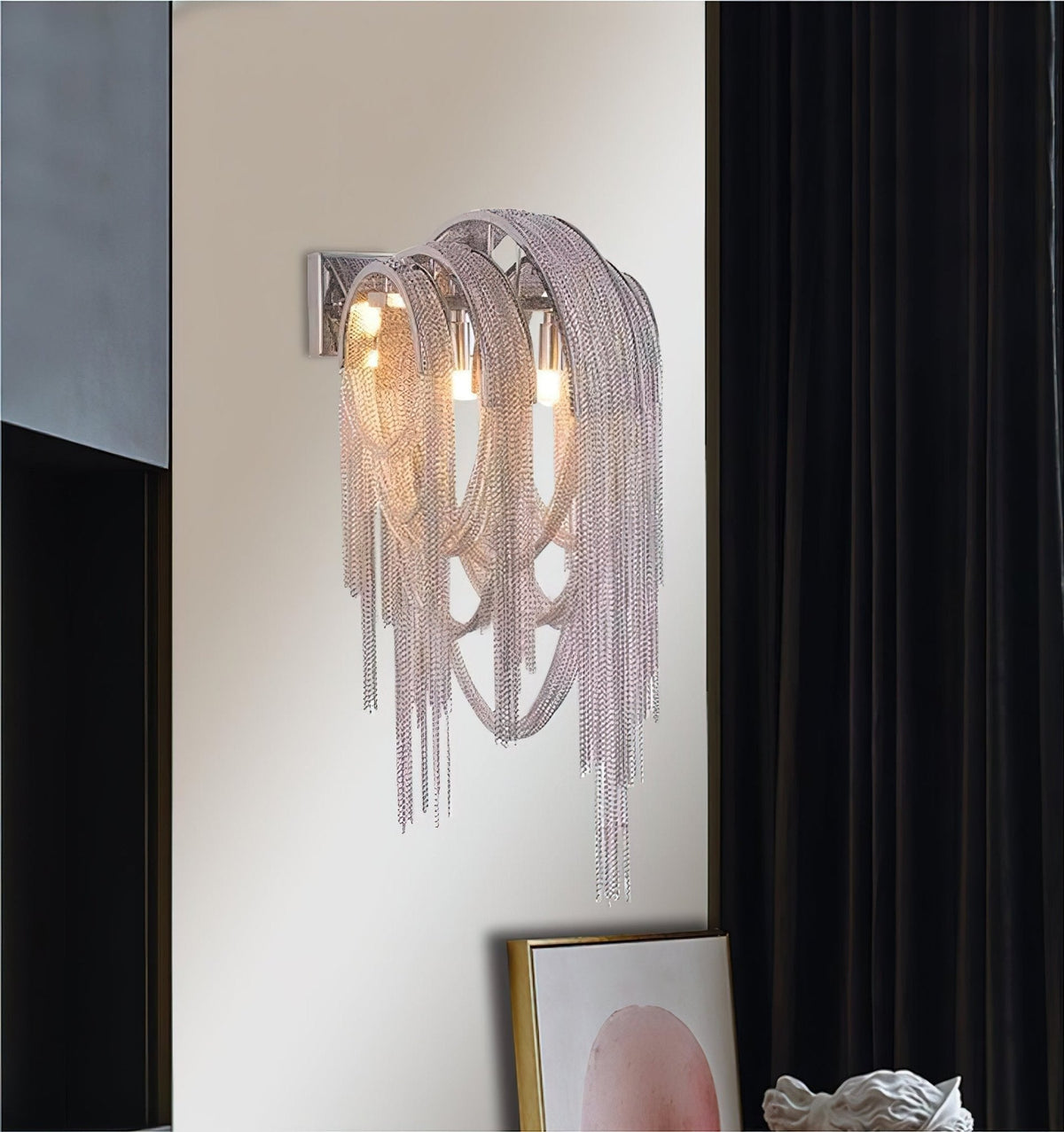Kinkiet Postmodern Luxury Tassel Chains