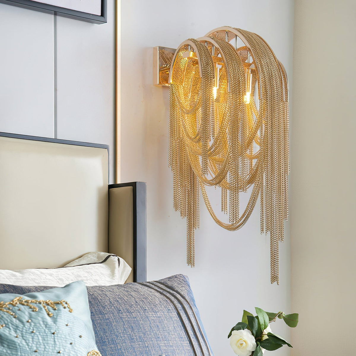 Kinkiet Postmodern Luxury Tassel Chains