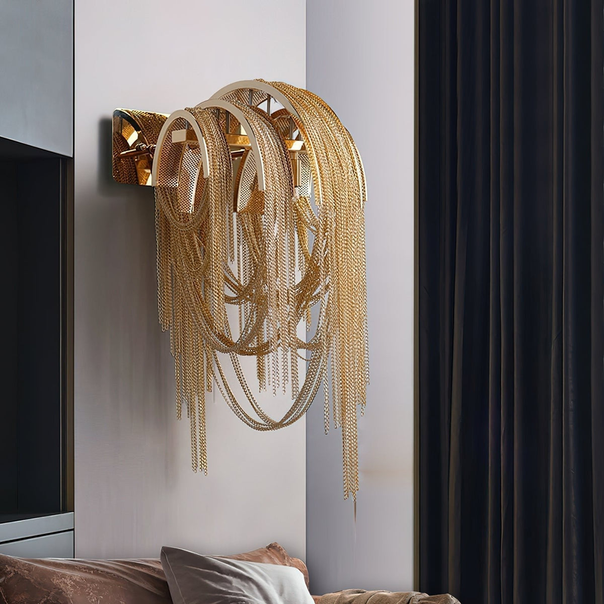 Kinkiet Postmodern Luxury Tassel Chains