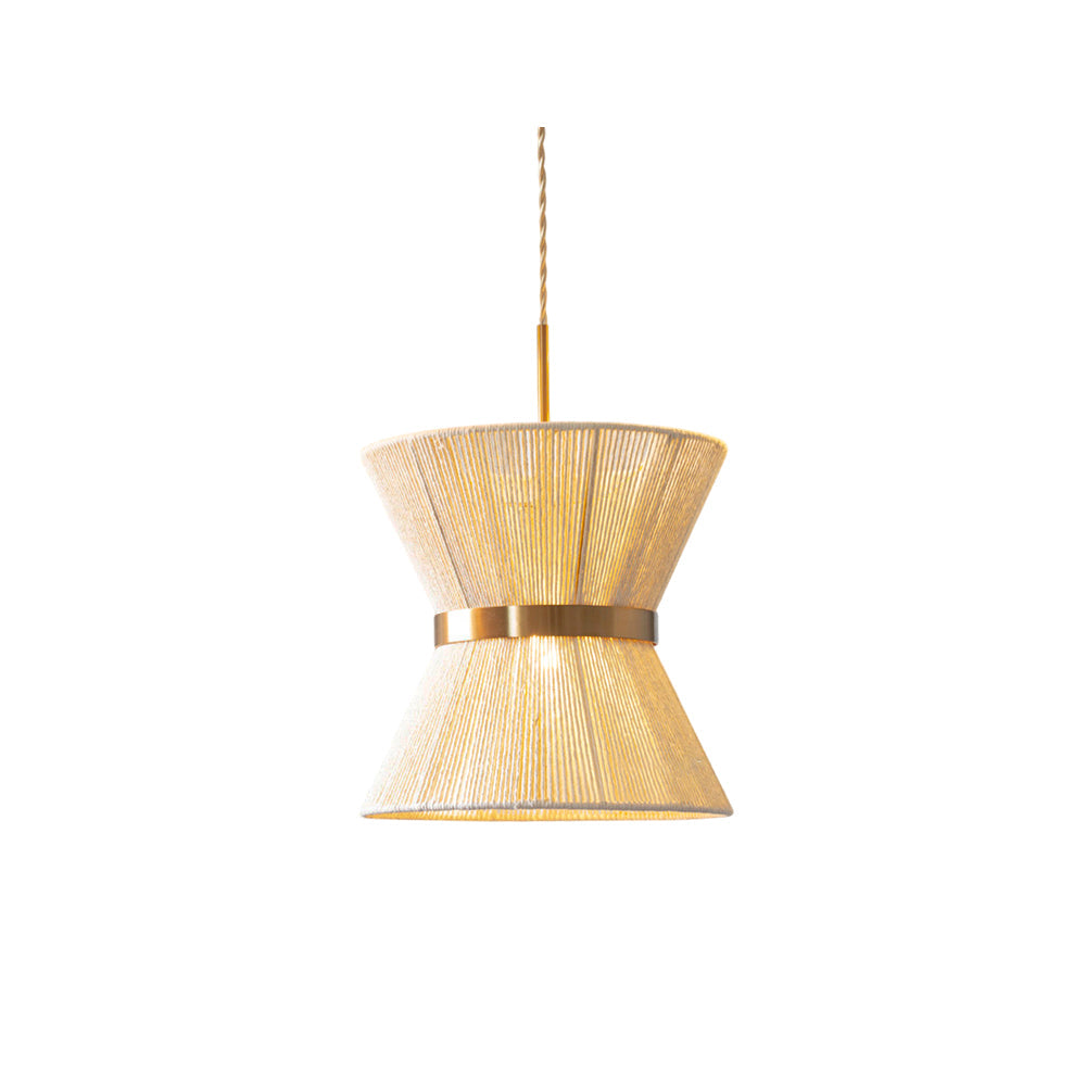 Aldenaya wisząca lampa drewniana