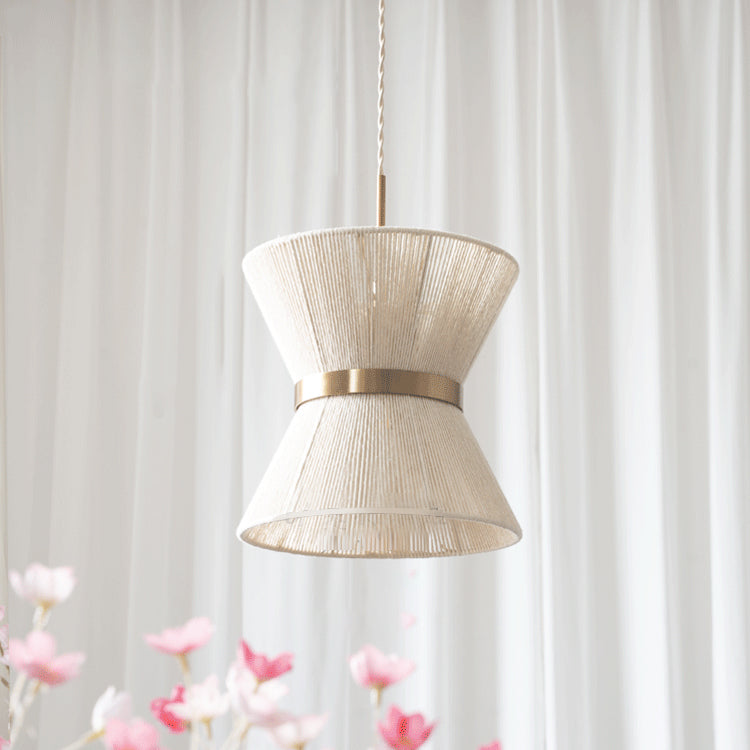 Aldenaya wisząca lampa drewniana
