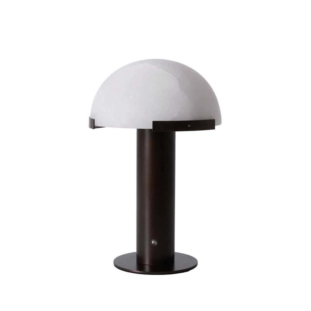 Keir lampa stołowa z alabastrem