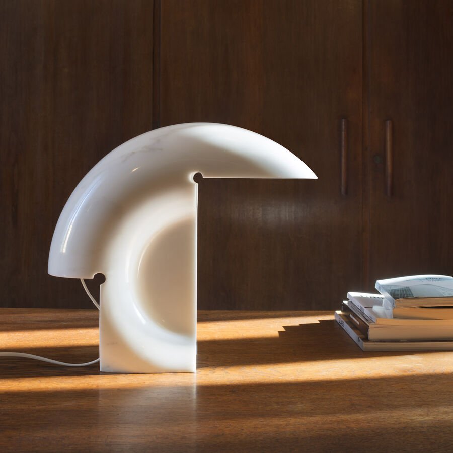 Lampa stołowa Emmy nowoczesna z marmuru