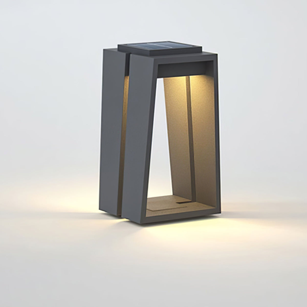 Kovara zewnętrzna lampa stojąca solarna