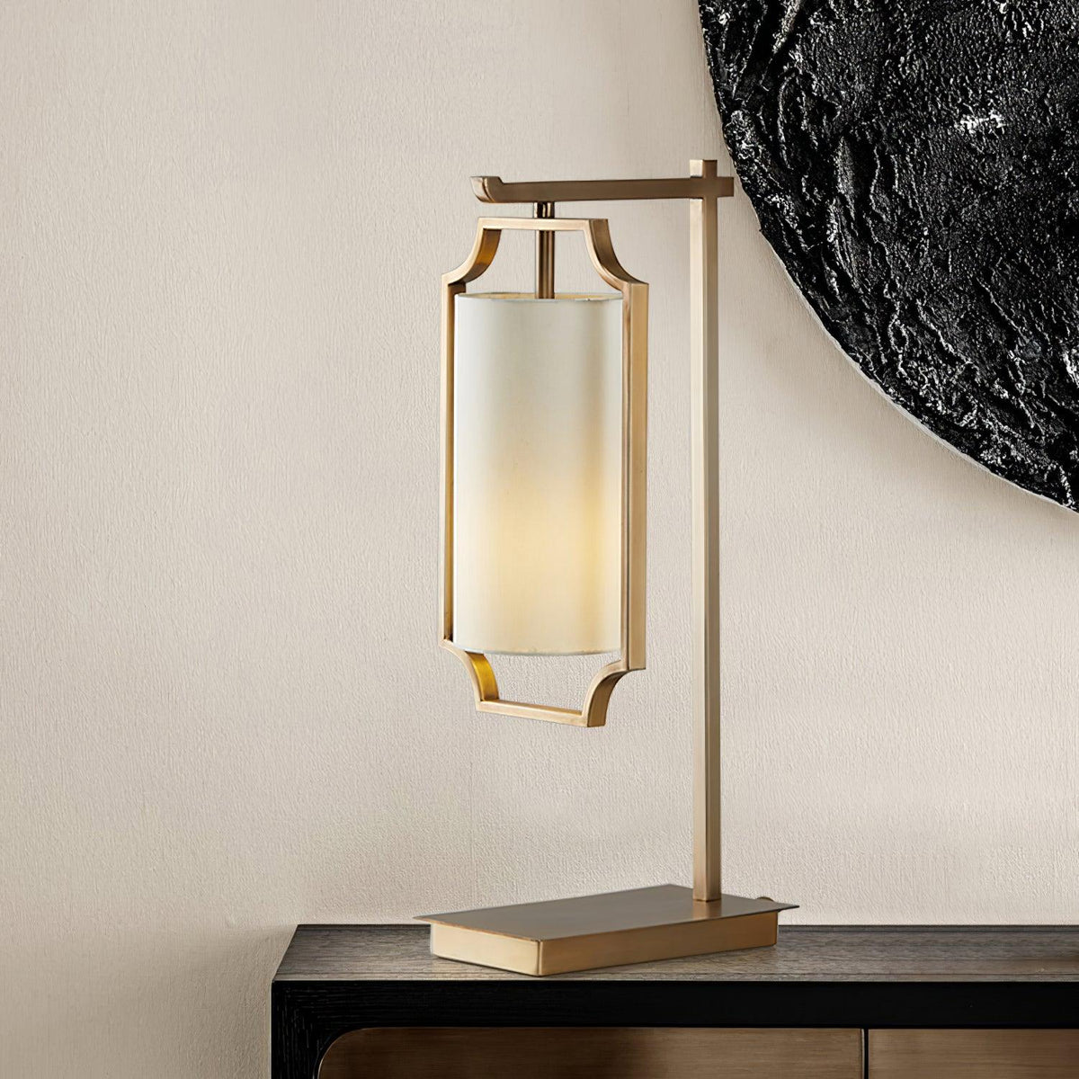 Lineraine Classic lampa stołowa ze szkła