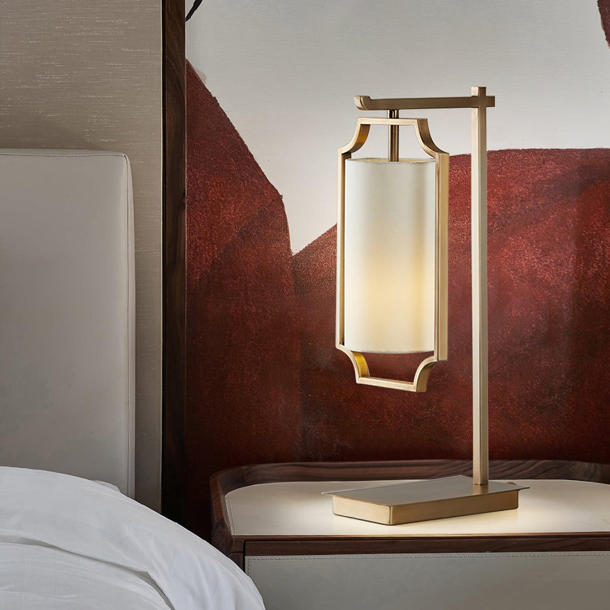 Lineraine Classic lampa stołowa ze szkła