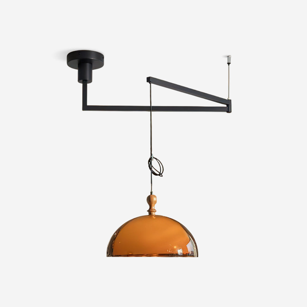 Lampa wisząca Vika z ramieniem obrotowym