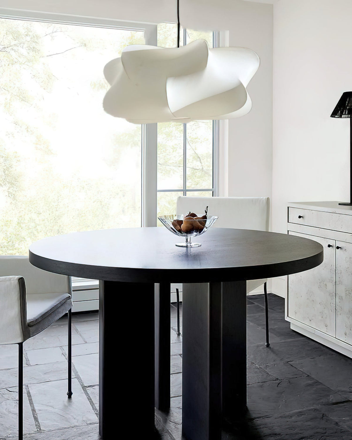 Luxe Silk nowoczesna lampa wisząca z jedwabiu