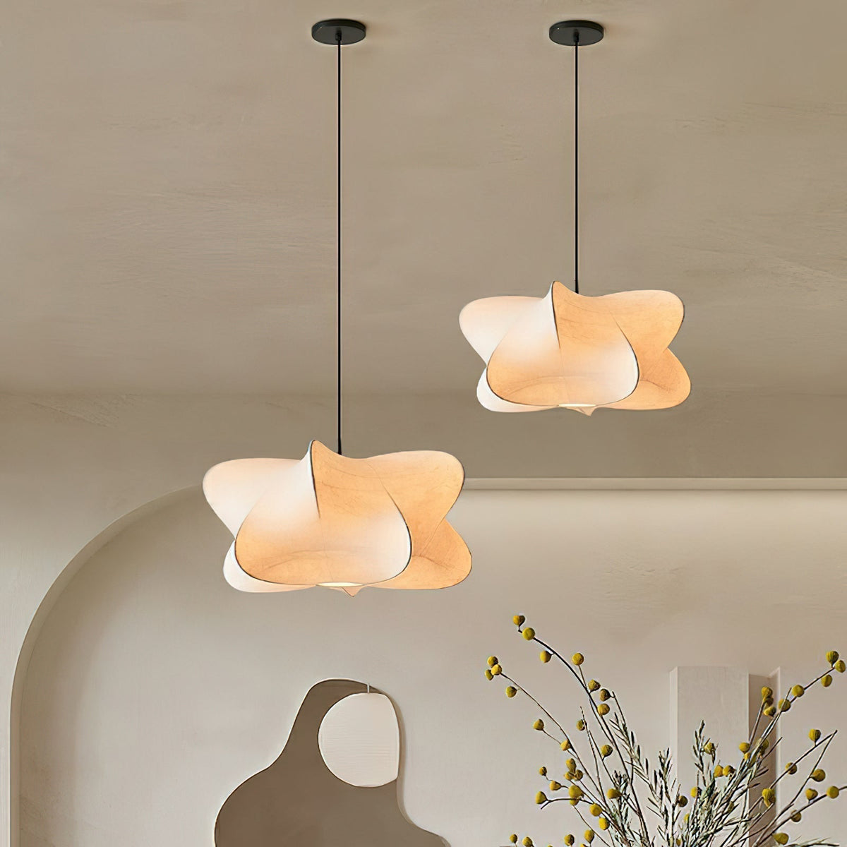 Pino lampa wisząca w stylu Cocoon
