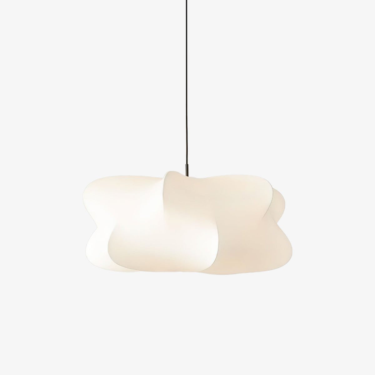 Luxe Silk nowoczesna lampa wisząca z jedwabiu