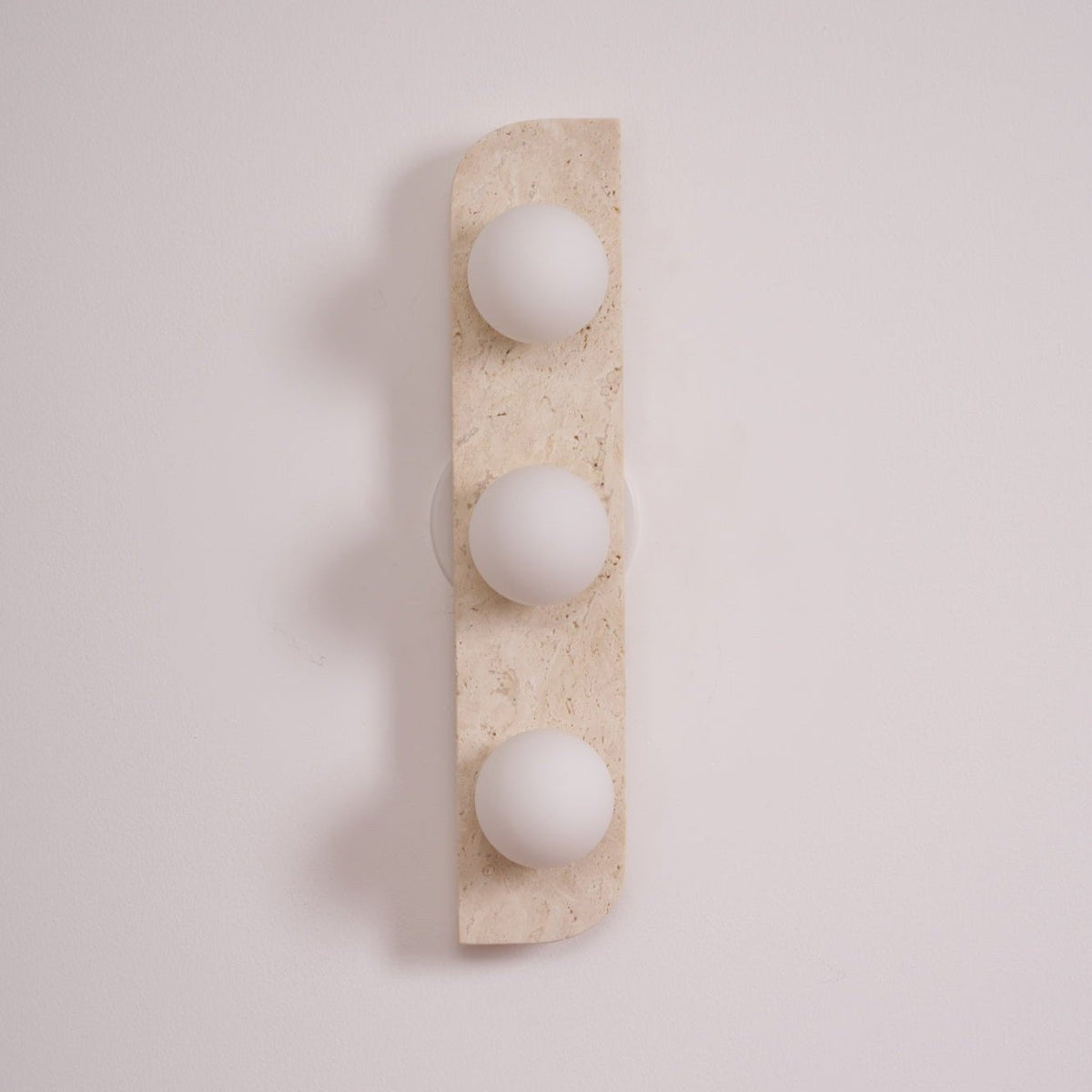 Kinkiet Minimalist Travertine Taviniella
