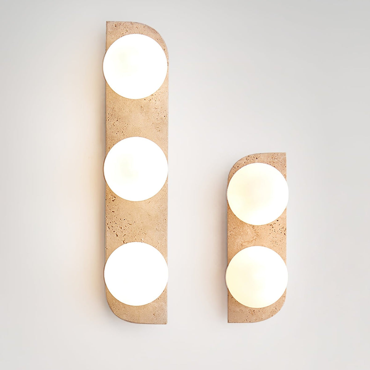 Kinkiet Minimalist Travertine Taviniella