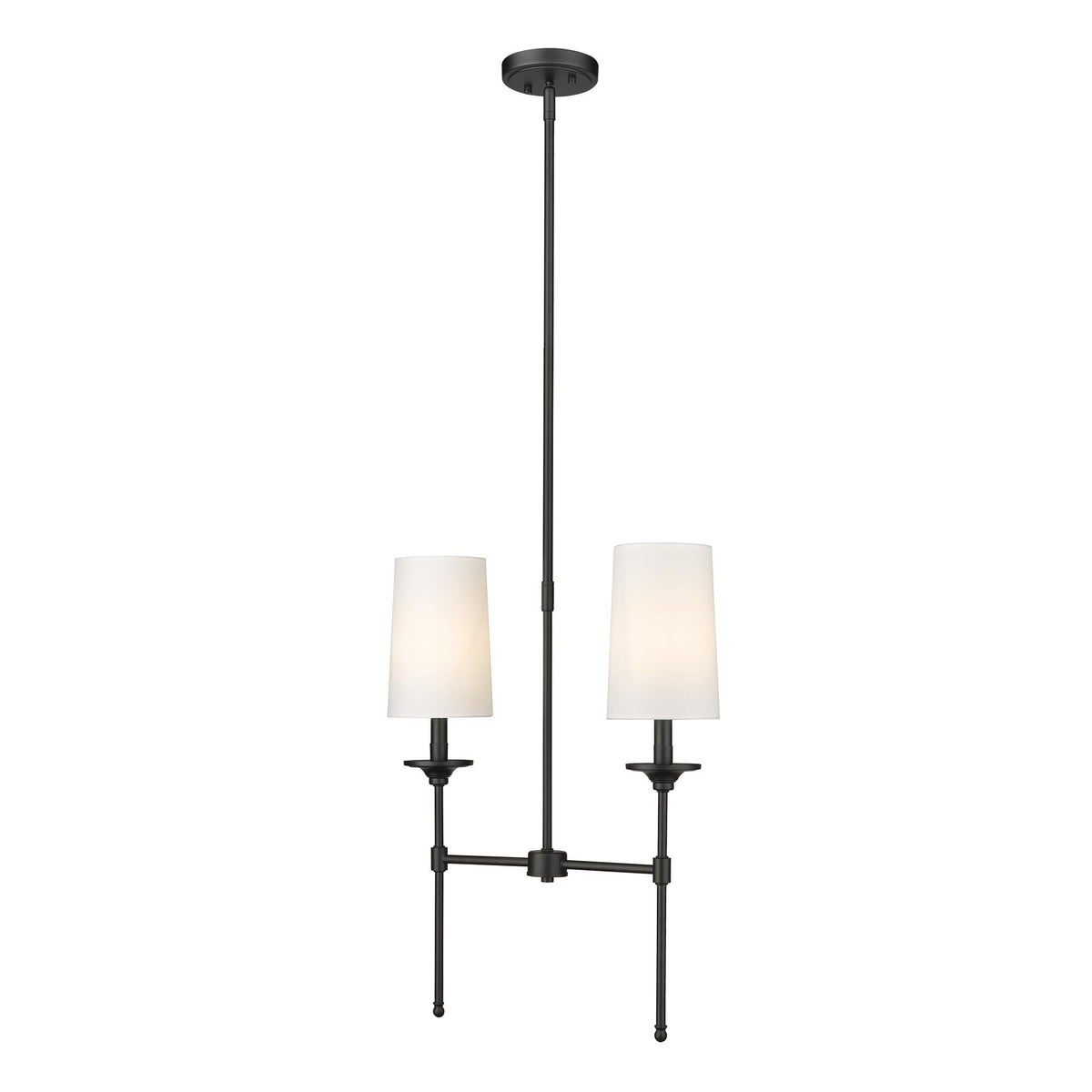 Cirelelia liniowa lampa wisząca płócienna vintage industrialna