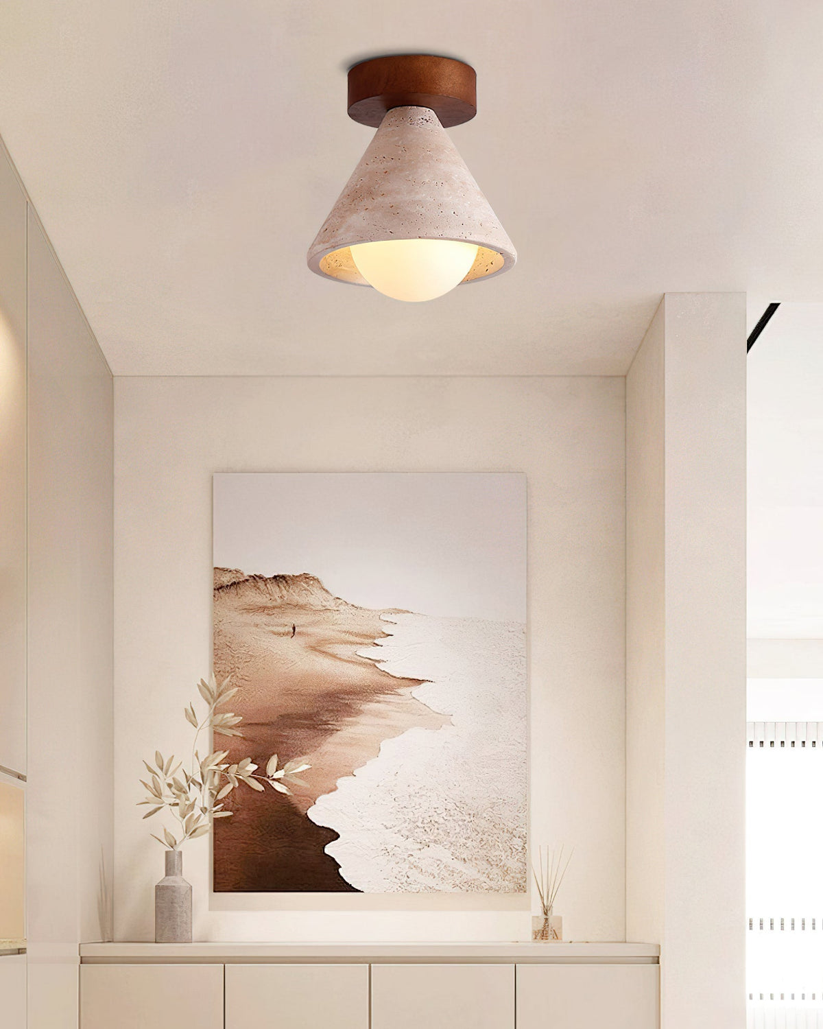 Viraalaine lampa sufitowa
