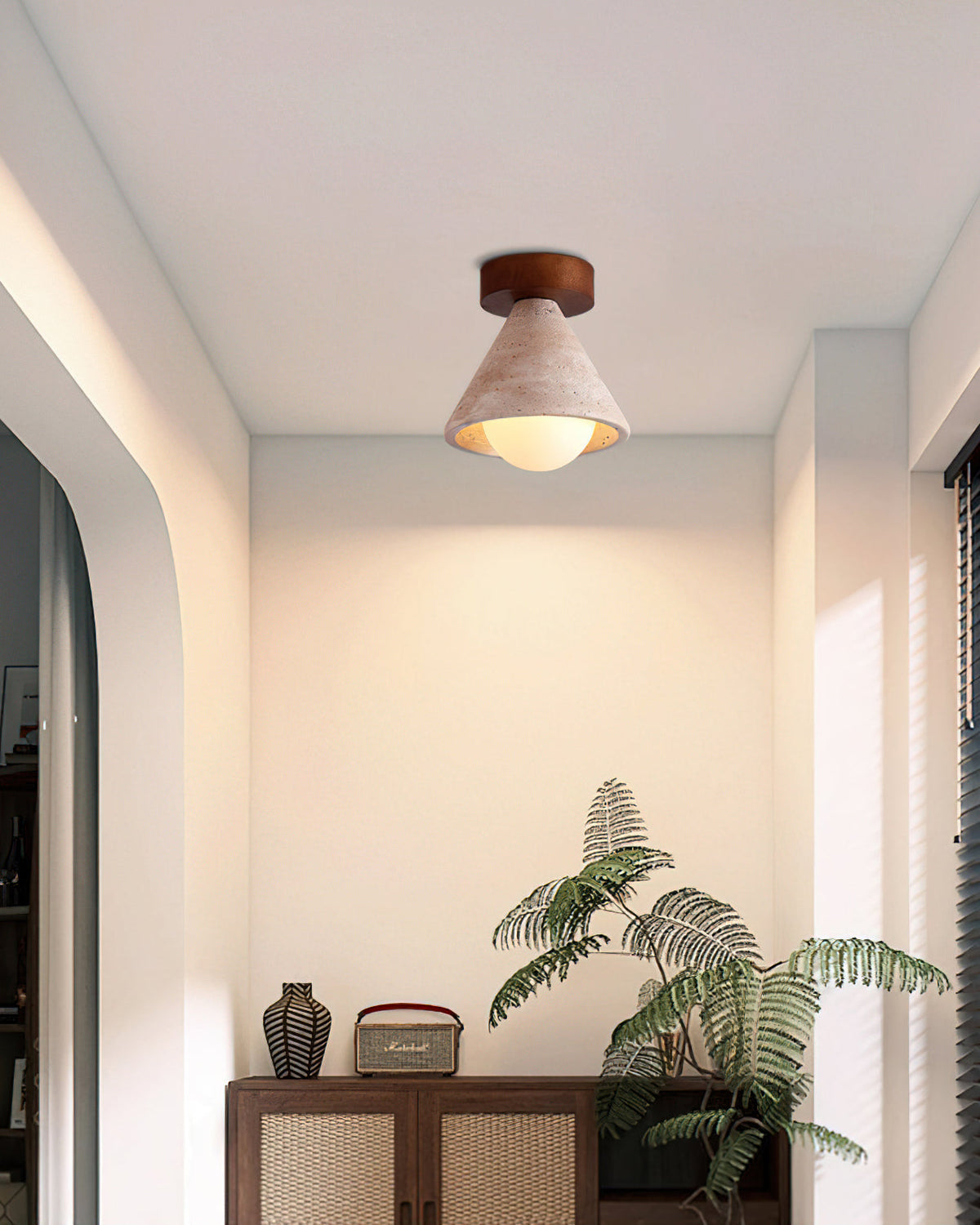 Viraalaine lampa sufitowa