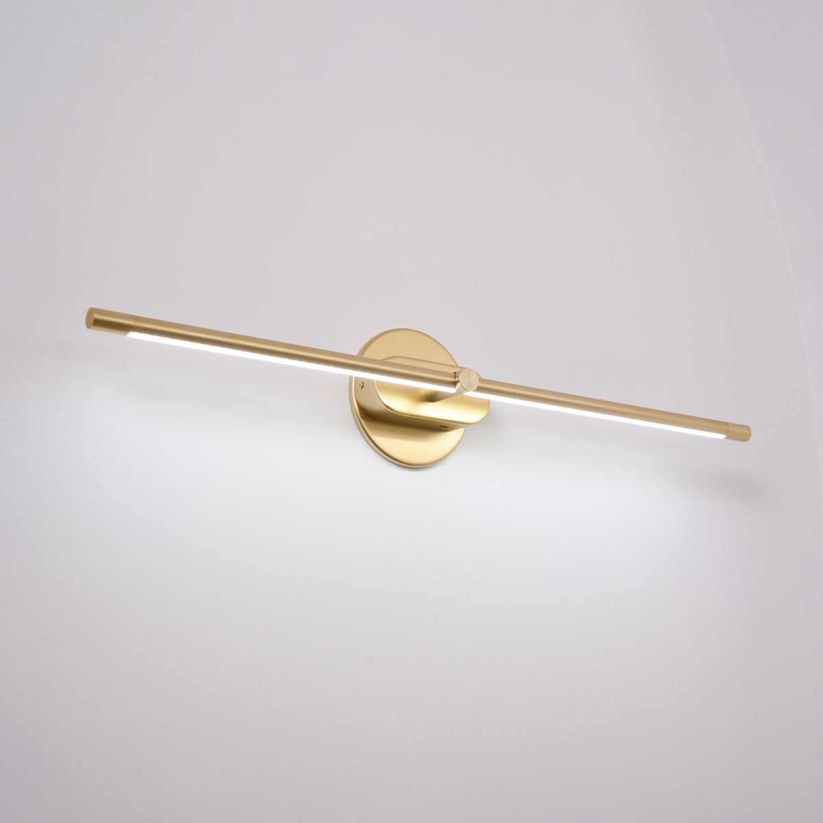 Flano minimalistyczna lampa ścienna liniowa z ładowaniem