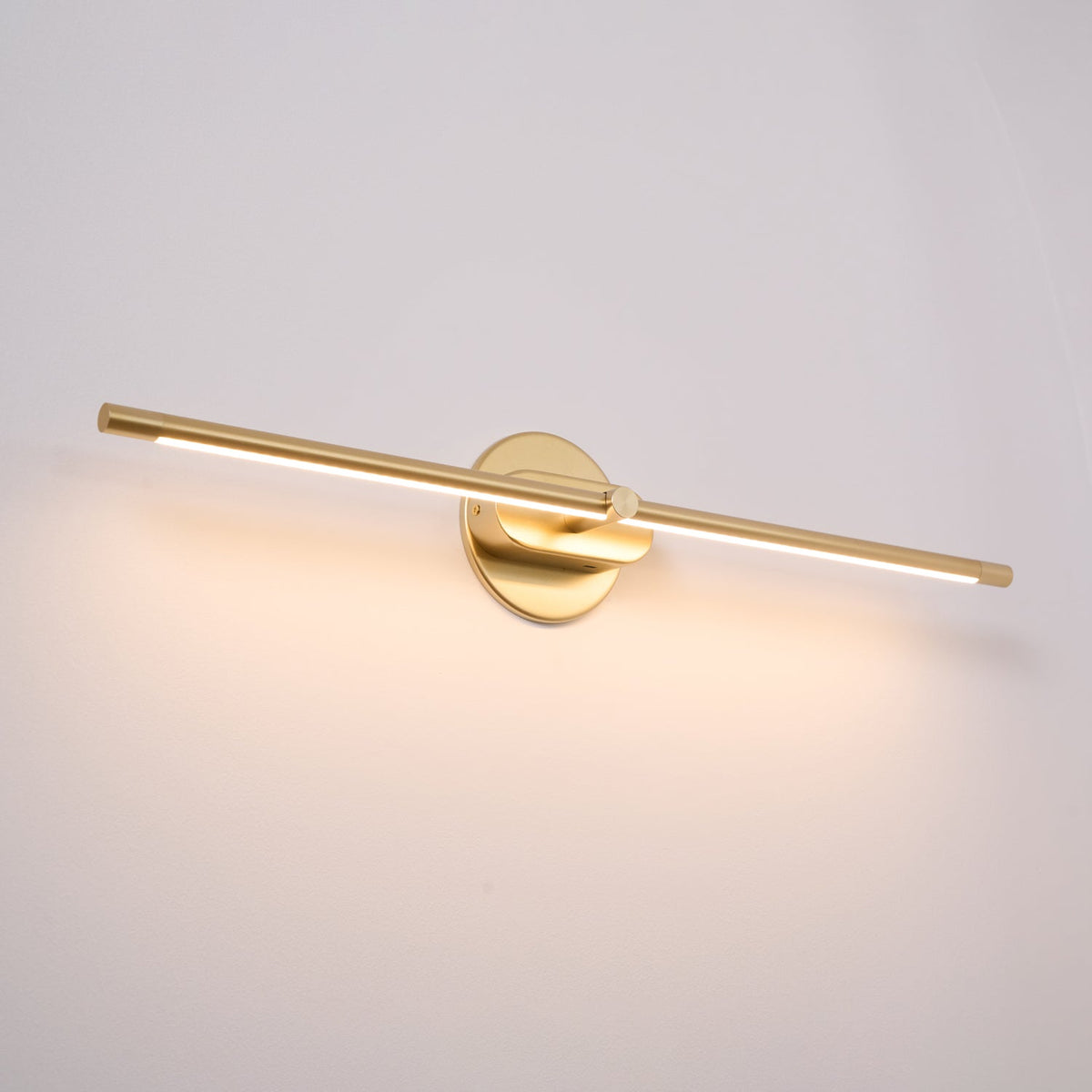 Flano minimalistyczna lampa ścienna liniowa z ładowaniem