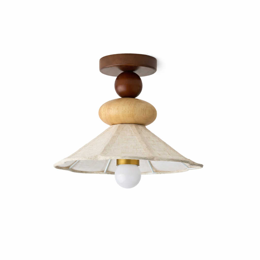 Renirora lampa sufitowa drewniana