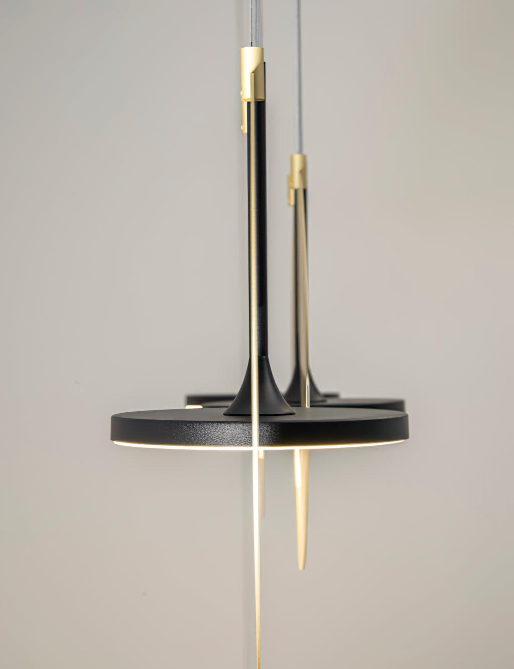 Sirixy lampa wisząca owalny pierścień geometryczny