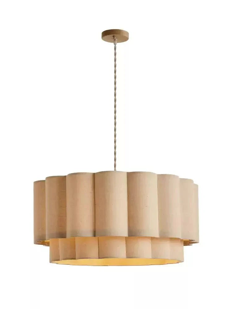 Lampa wisząca Velanette z płótna