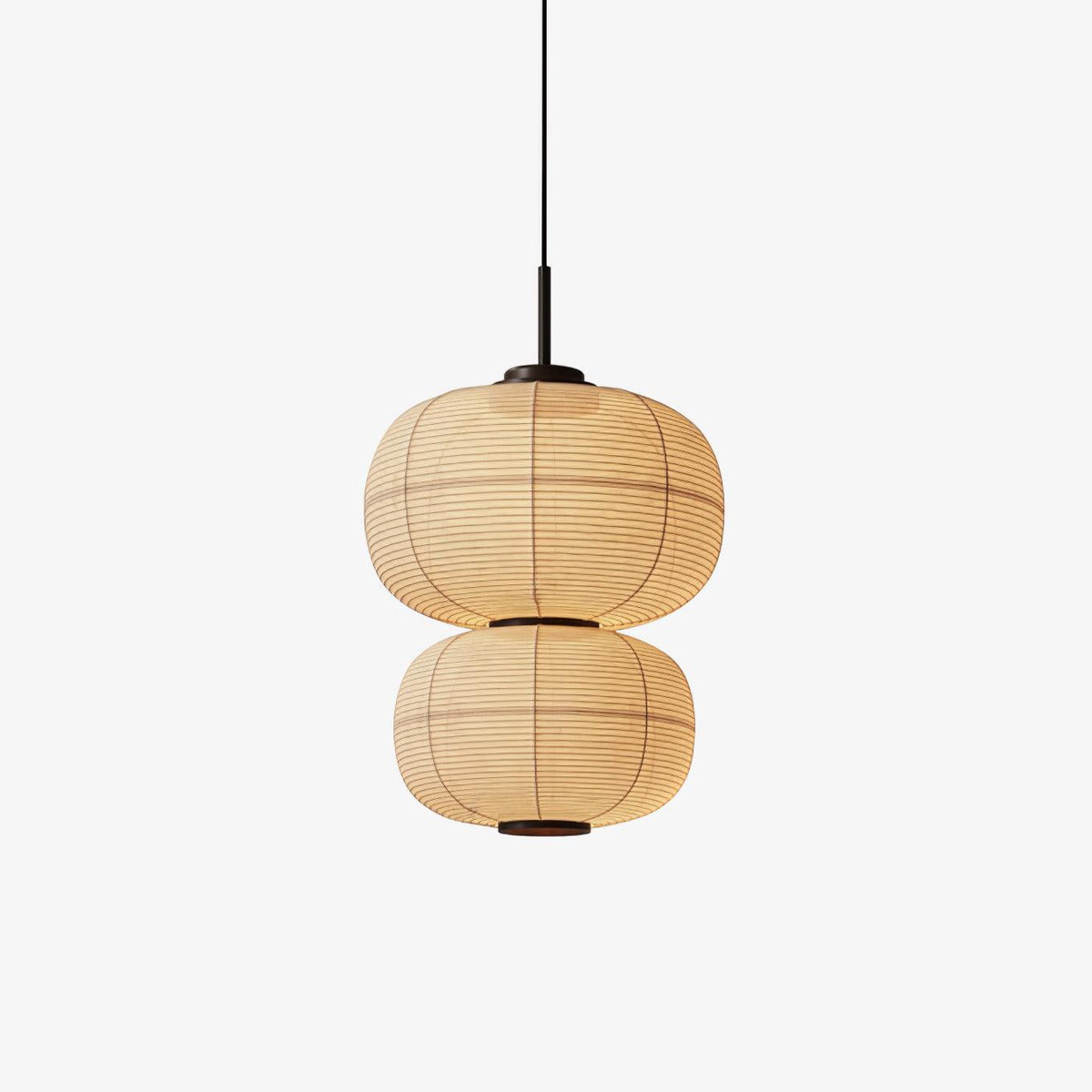 Zelvin artystyczna lampa wisząca ze szkła i płótna