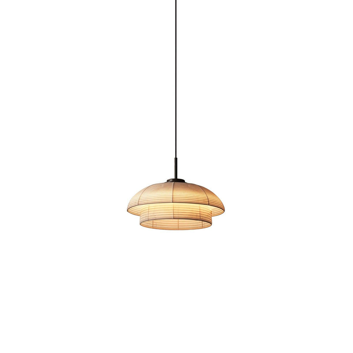 Zelvin artystyczna lampa wisząca ze szkła i płótna