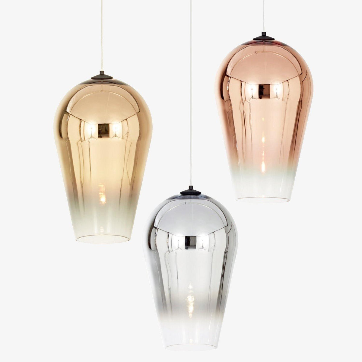 Adler nowoczesna lampa wisząca ze szkła