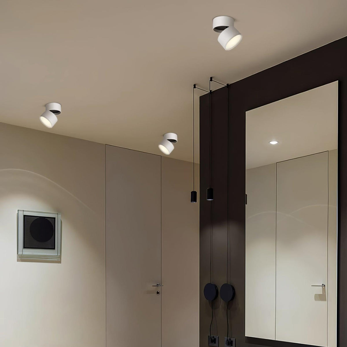 Xavo wtopiona lampa sufitowa punktowa