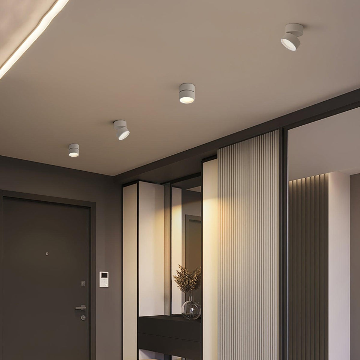 Xavo wtopiona lampa sufitowa punktowa