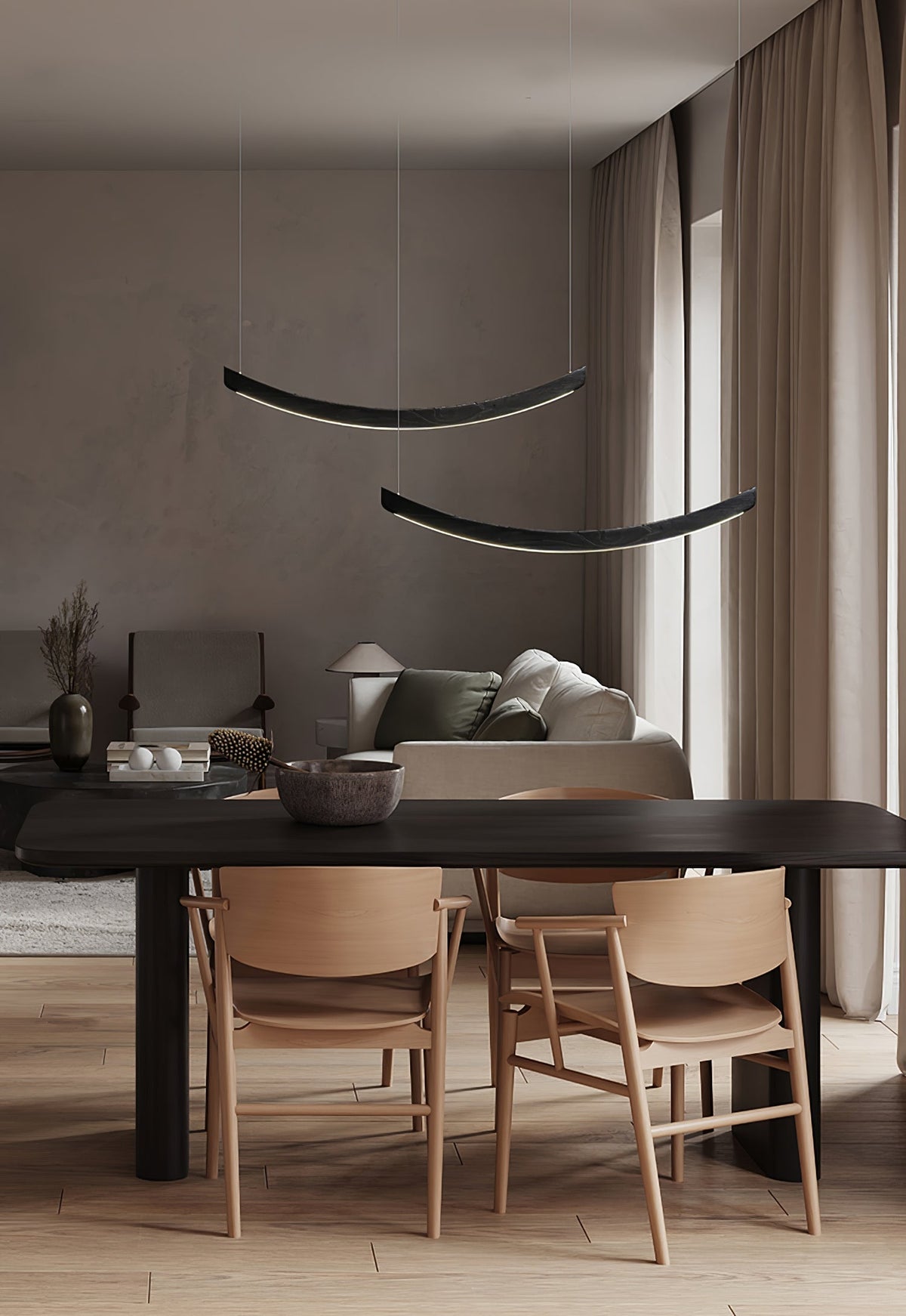 Felix Crescent lampa wisząca