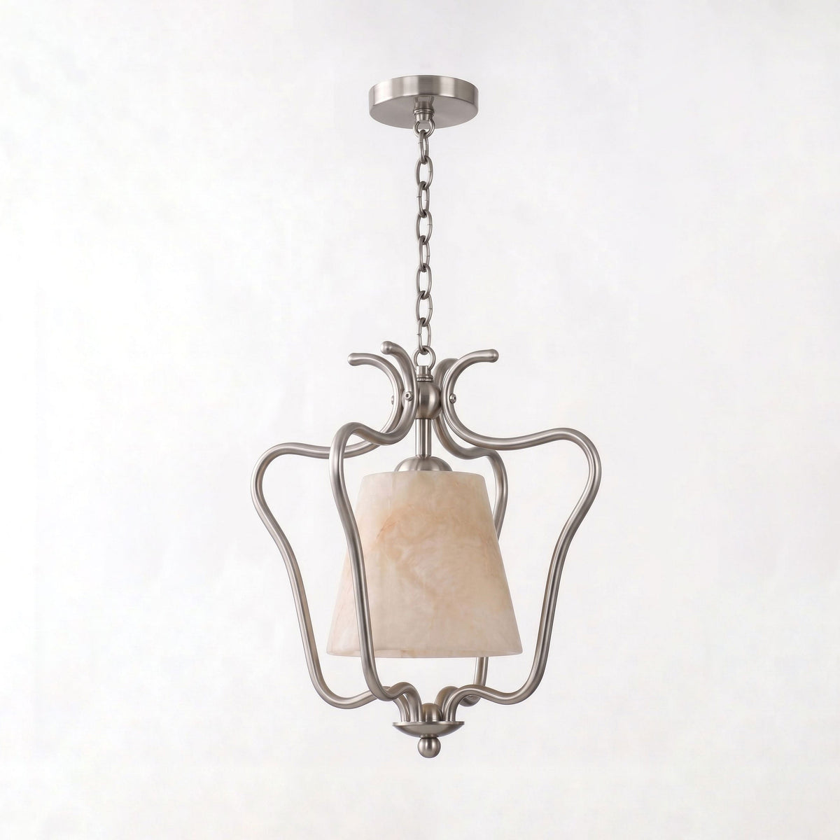 Pembermere Lampa Wisząca Latarnia Z Alabastru