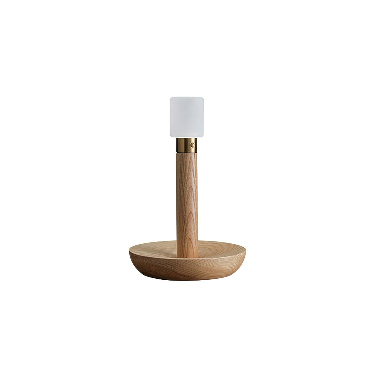 Lumaice minimalistyczna lampa stołowa z drewna