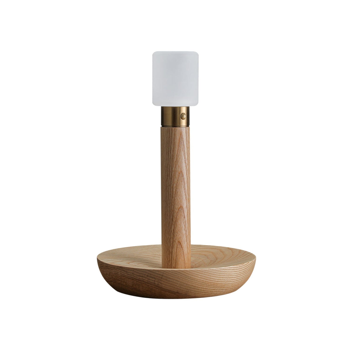 Lumaice minimalistyczna lampa stołowa z drewna
