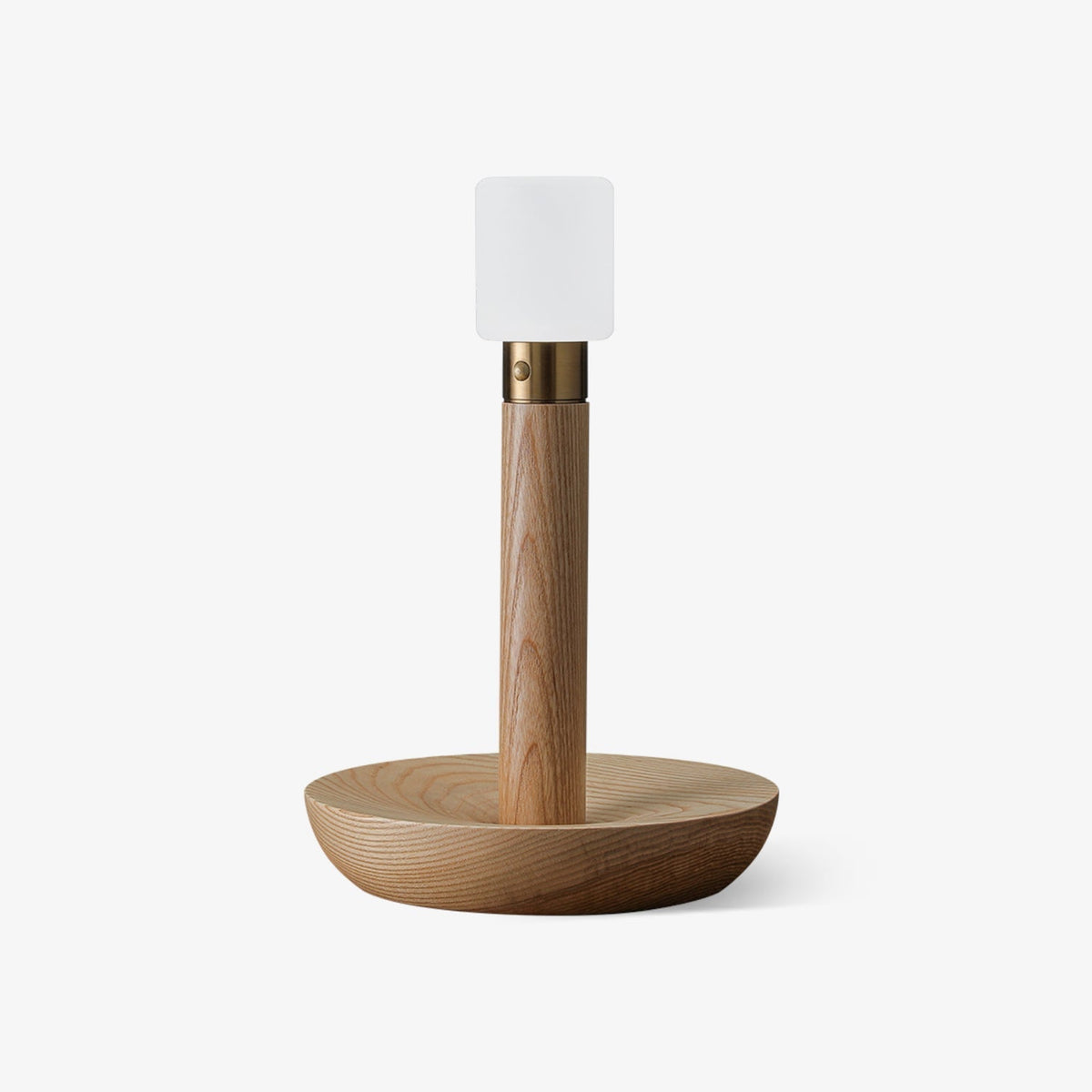 Lumaice minimalistyczna lampa stołowa z drewna