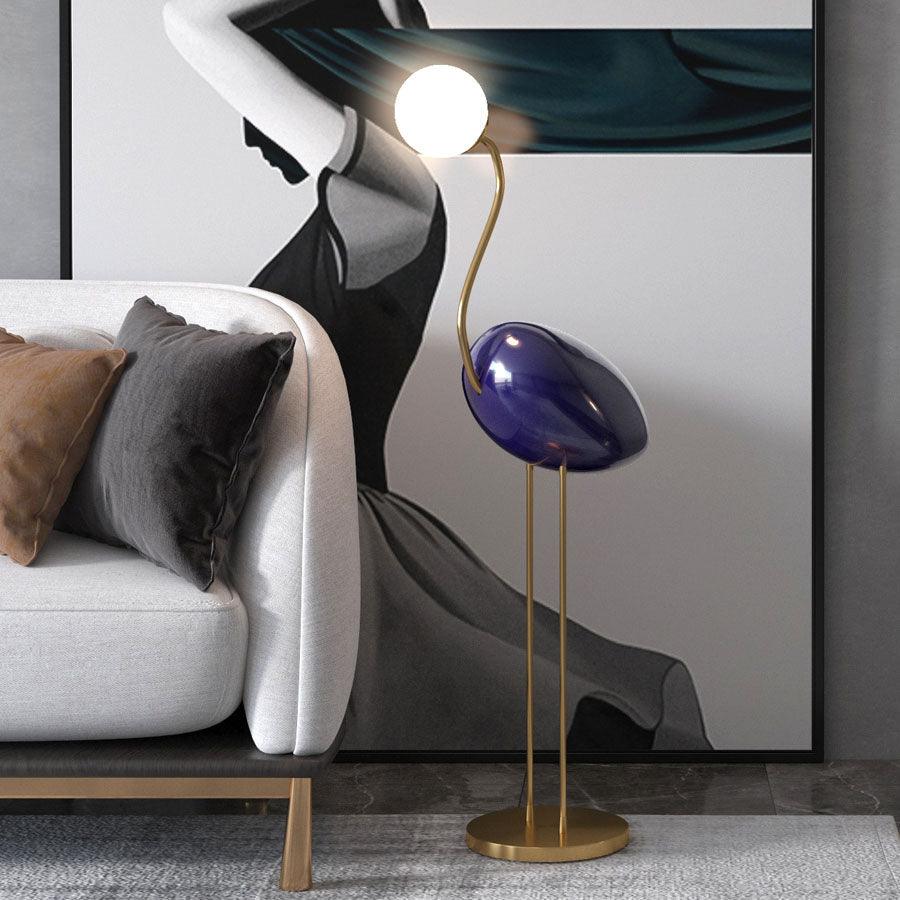Ilnoren minimalistyczna lampa sufitowa ze szkła