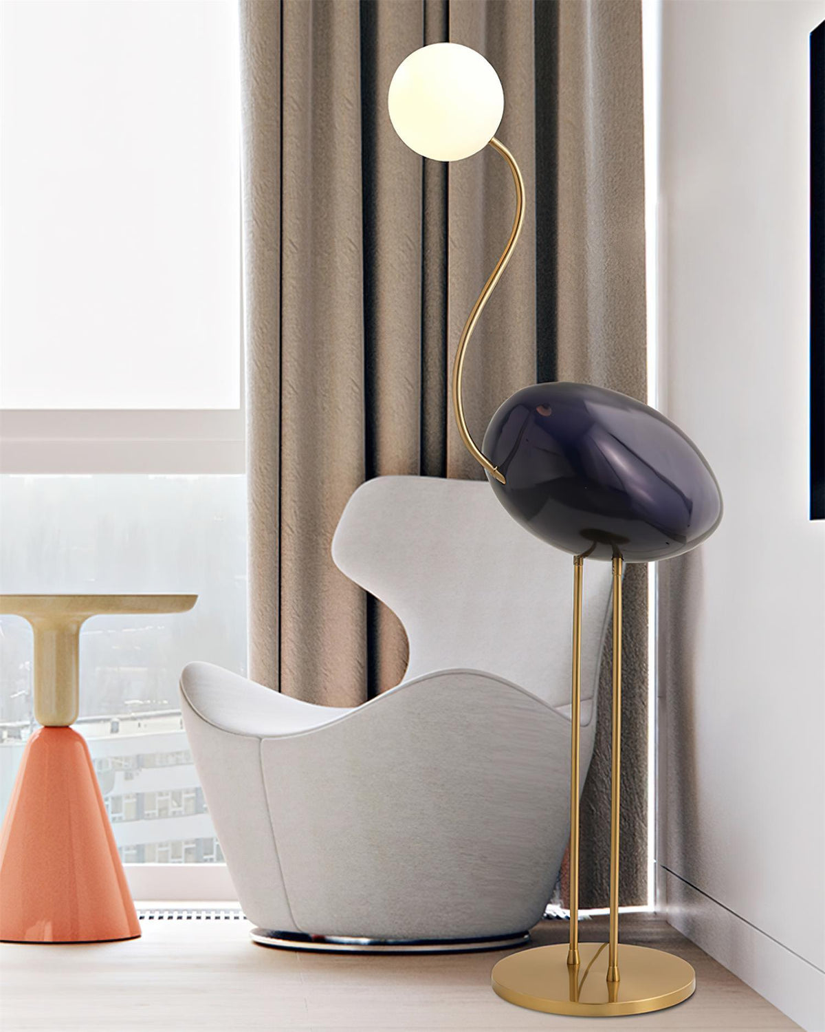 Ilnoren minimalistyczna lampa sufitowa ze szkła