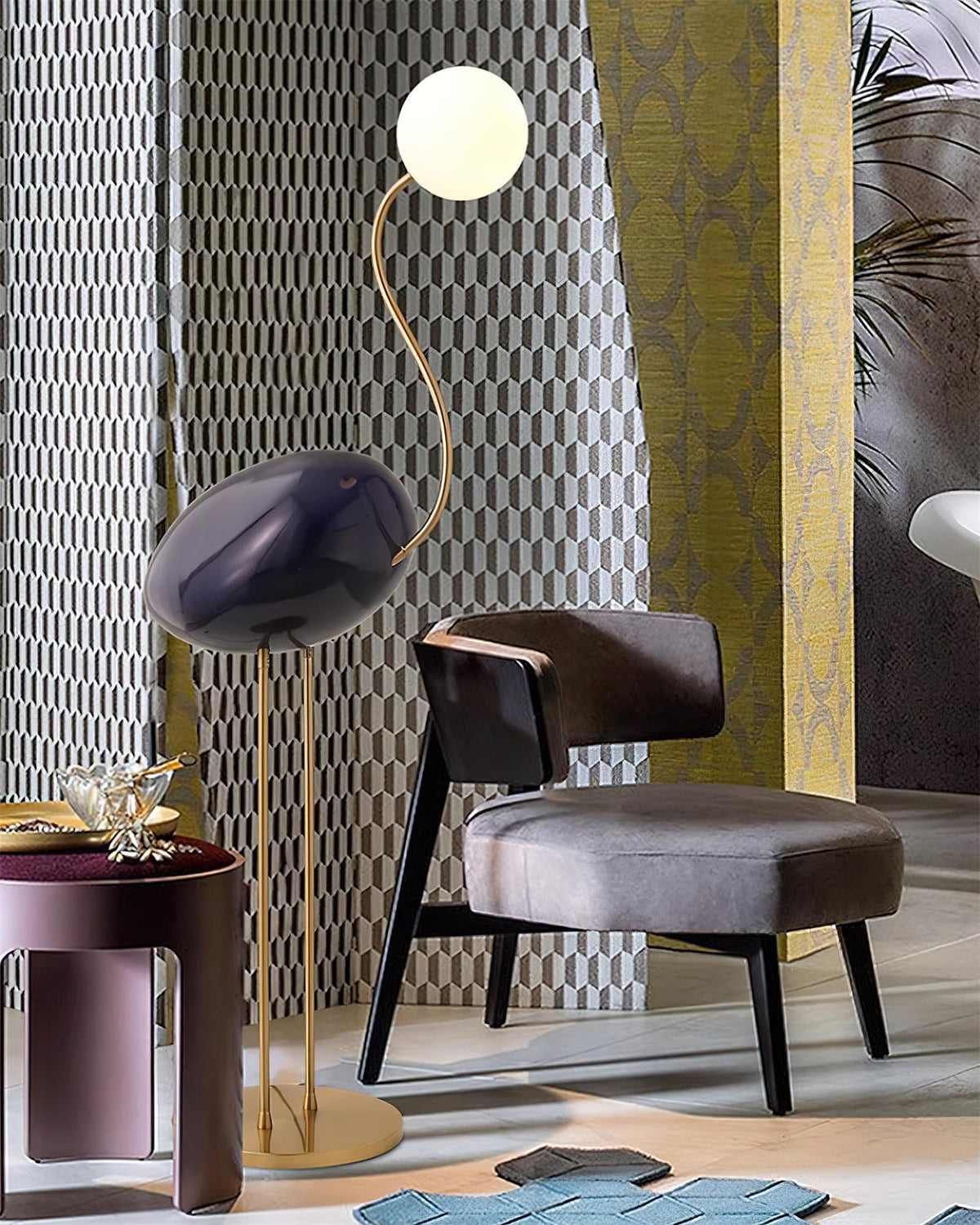 Ilnoren minimalistyczna lampa sufitowa ze szkła