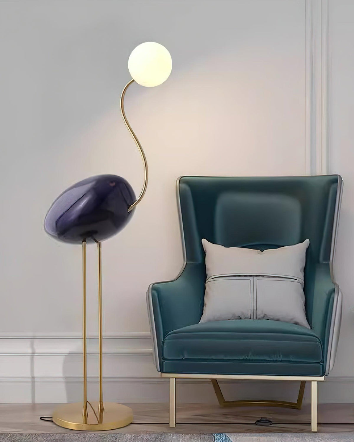 Ilnoren minimalistyczna lampa sufitowa ze szkła
