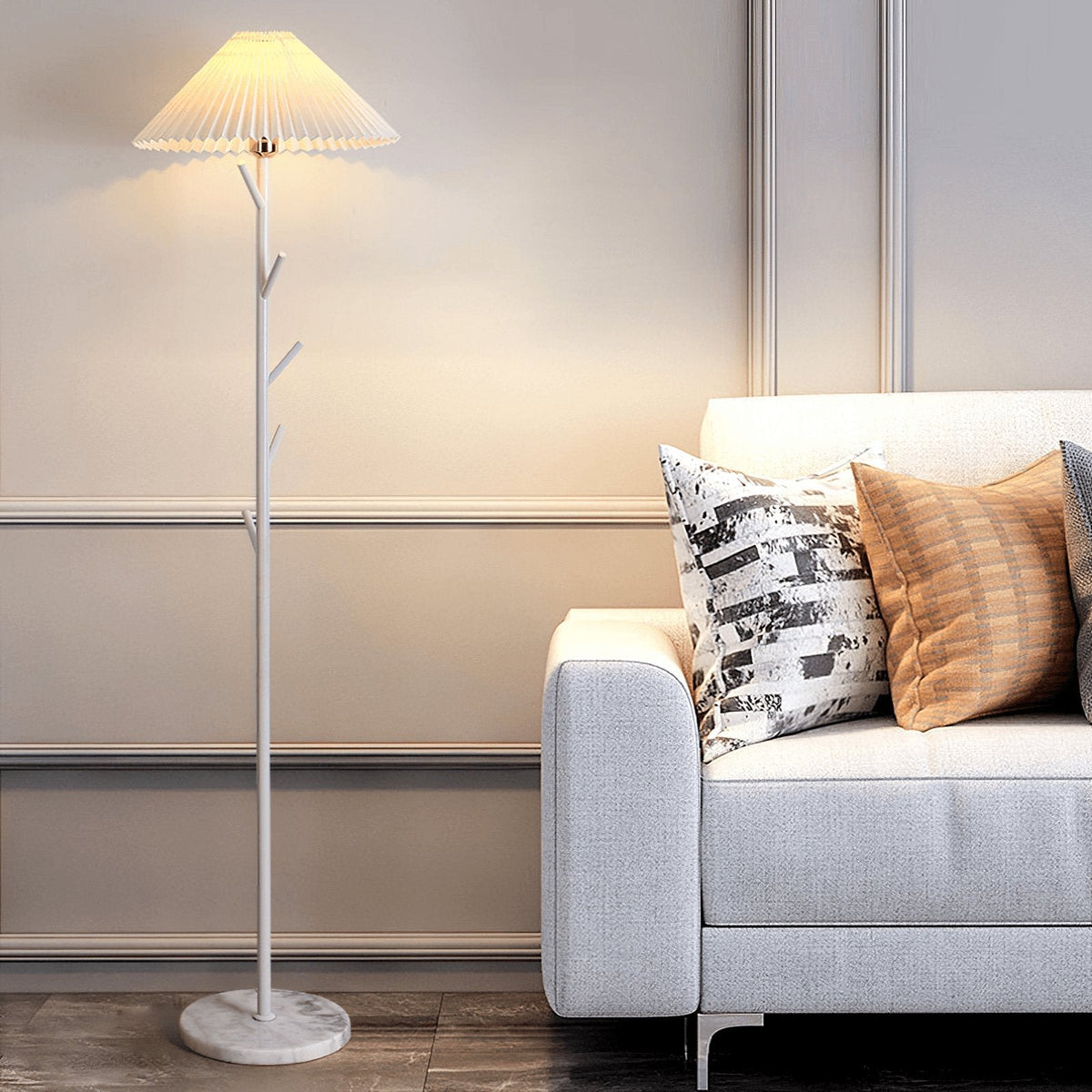 Nora nowoczesna lampa stojąca