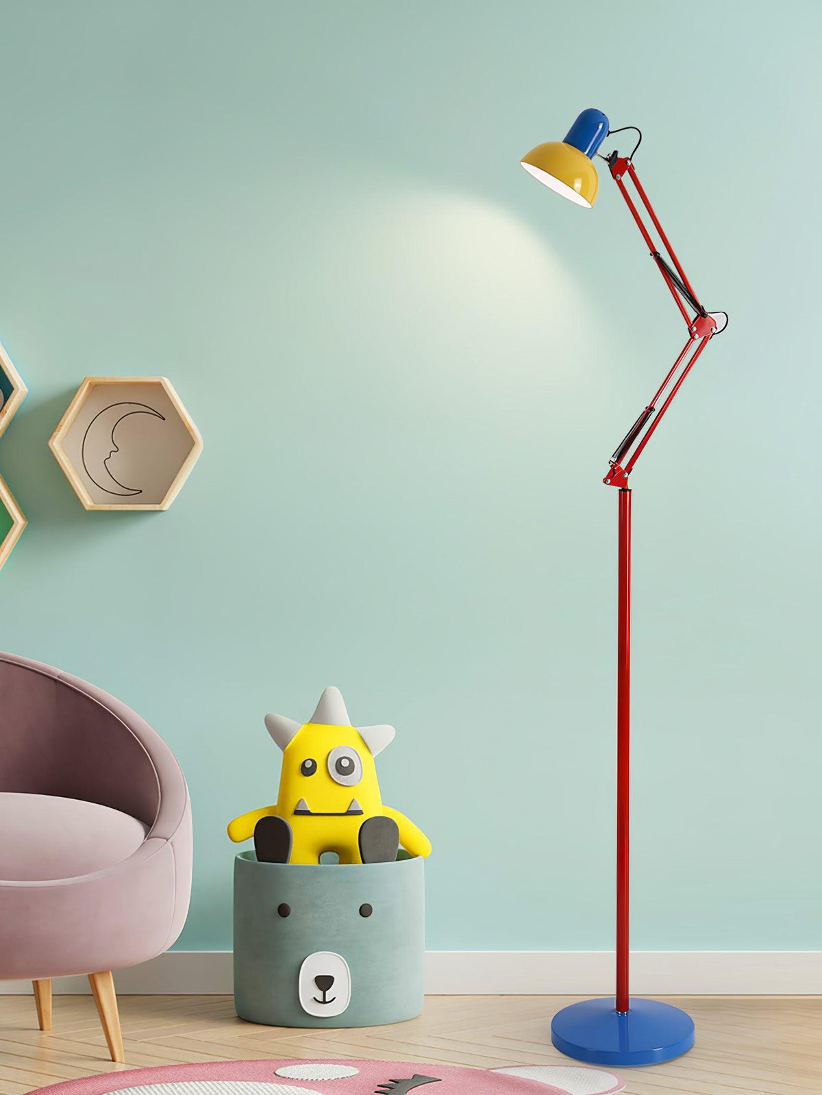 Idoren zabawna lampa stojąca