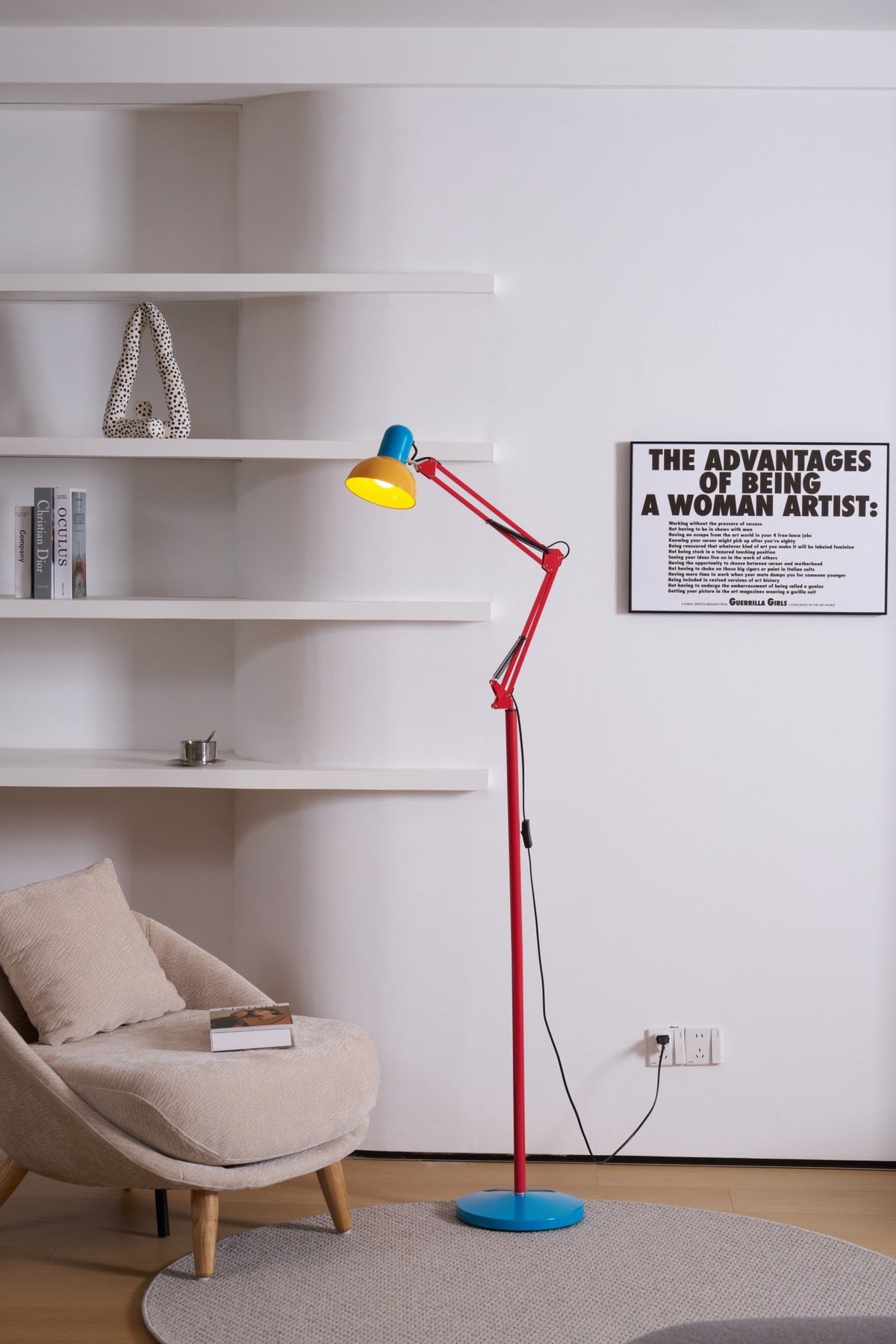 Idoren zabawna lampa stojąca