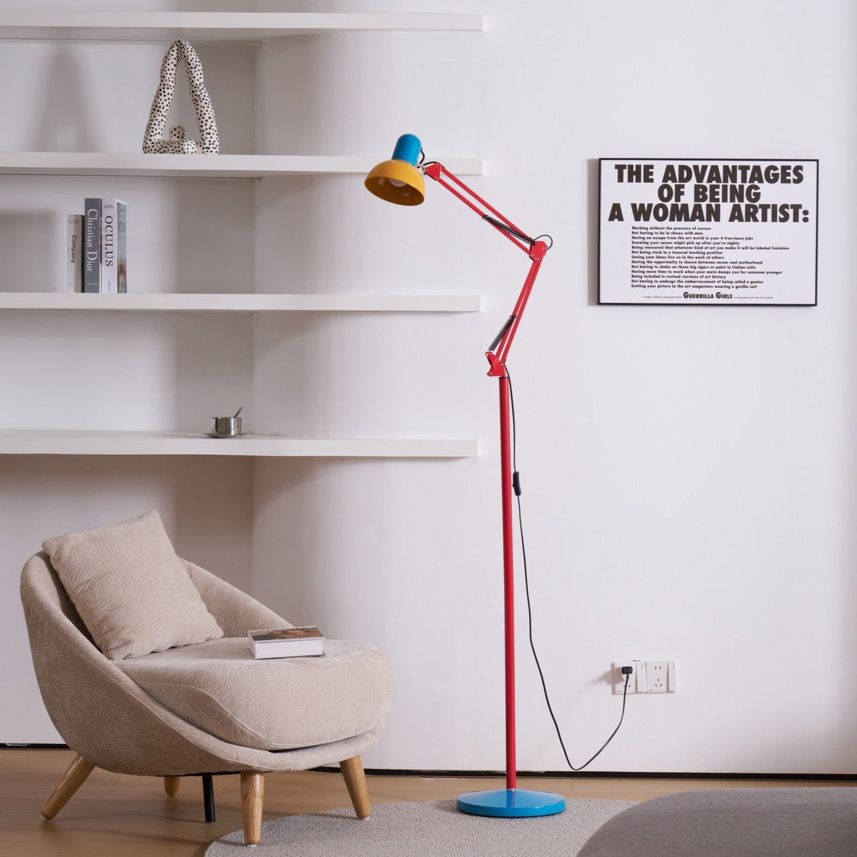 Idoren zabawna lampa stojąca