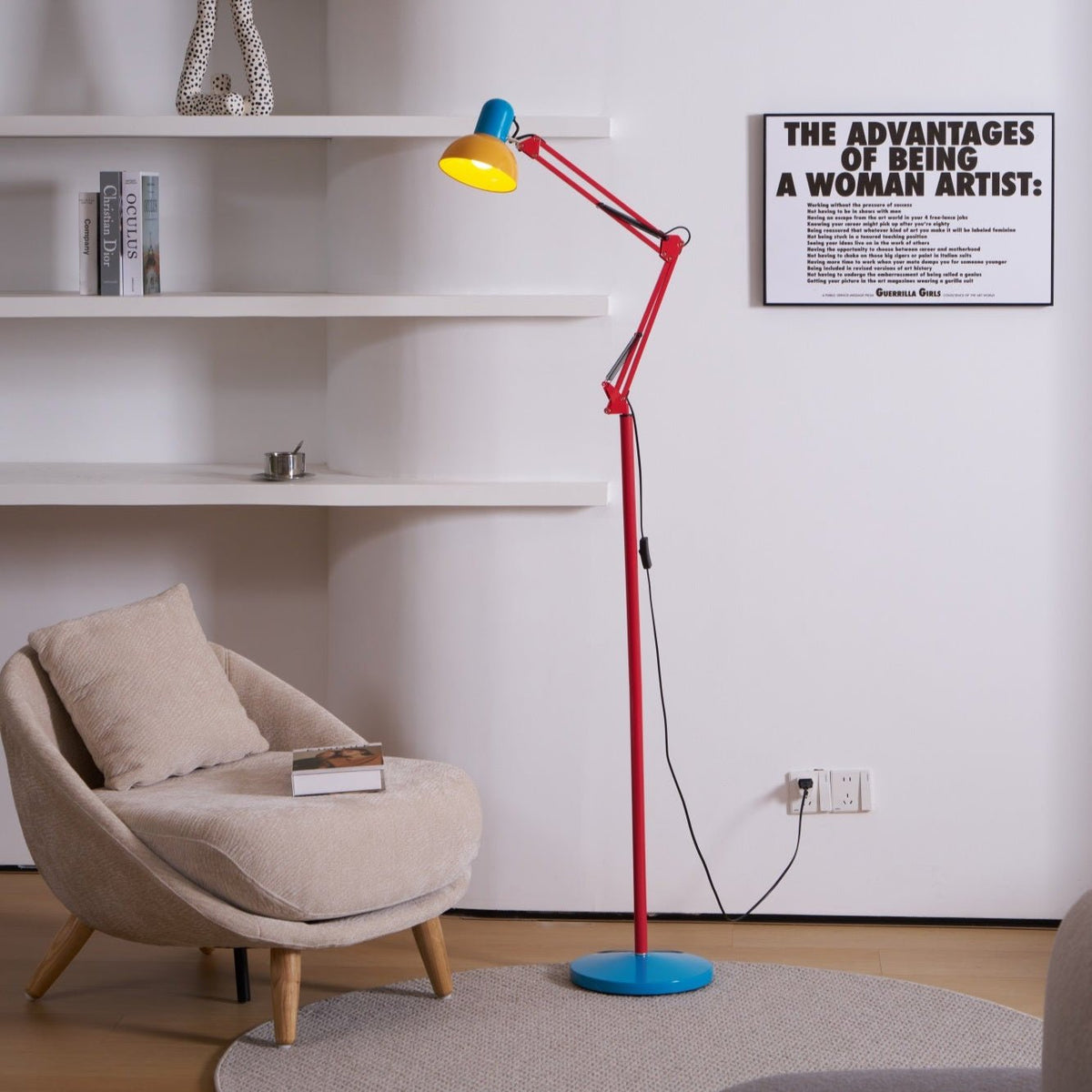 Idoren zabawna lampa stojąca