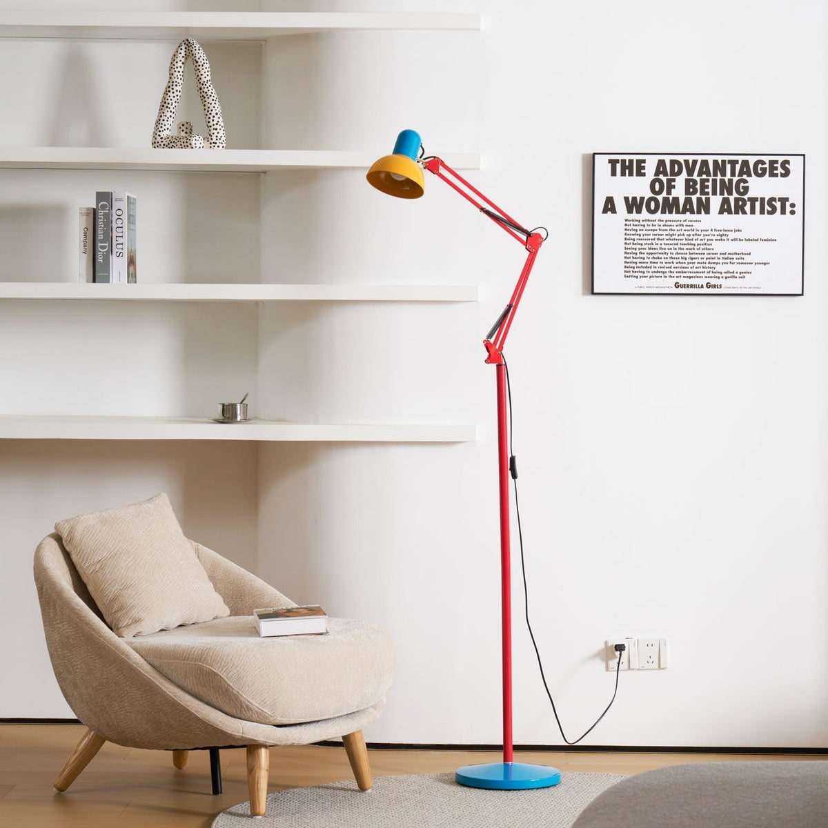 Idoren zabawna lampa stojąca