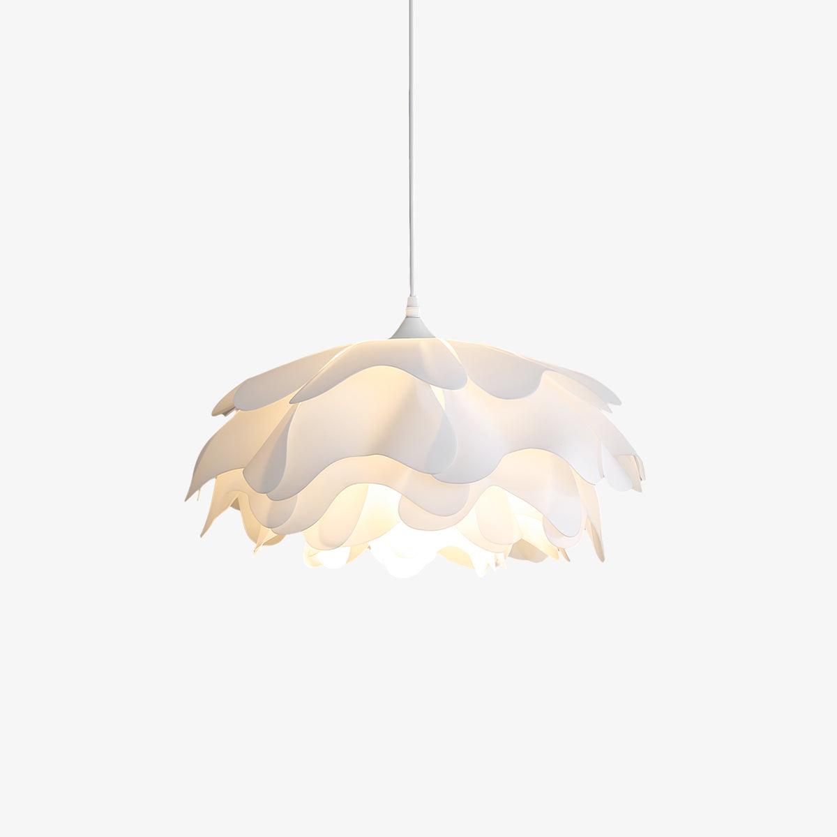 Niv wisząca lampa z motywem kwiatowym