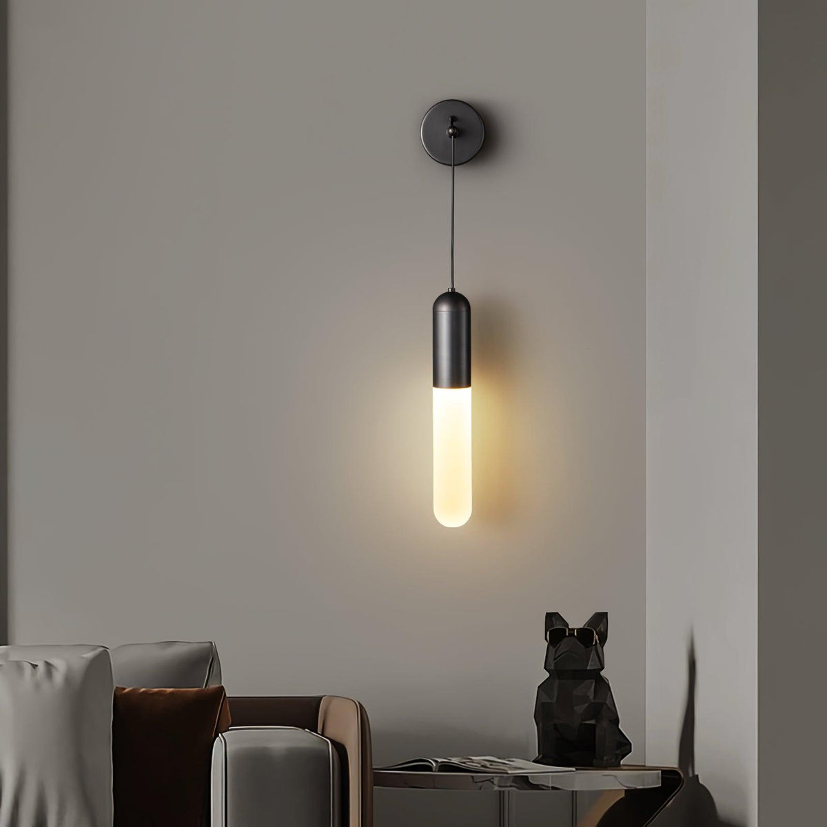 Deborah nowoczesny minimalistyczny kinkiet