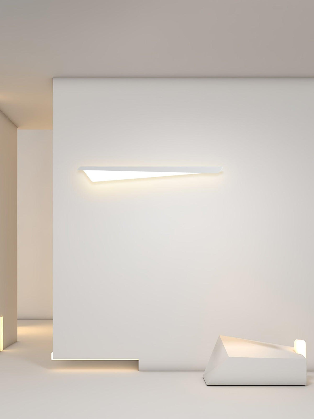 Sysore nowoczesny minimalistyczny składany liniowy kinkiet