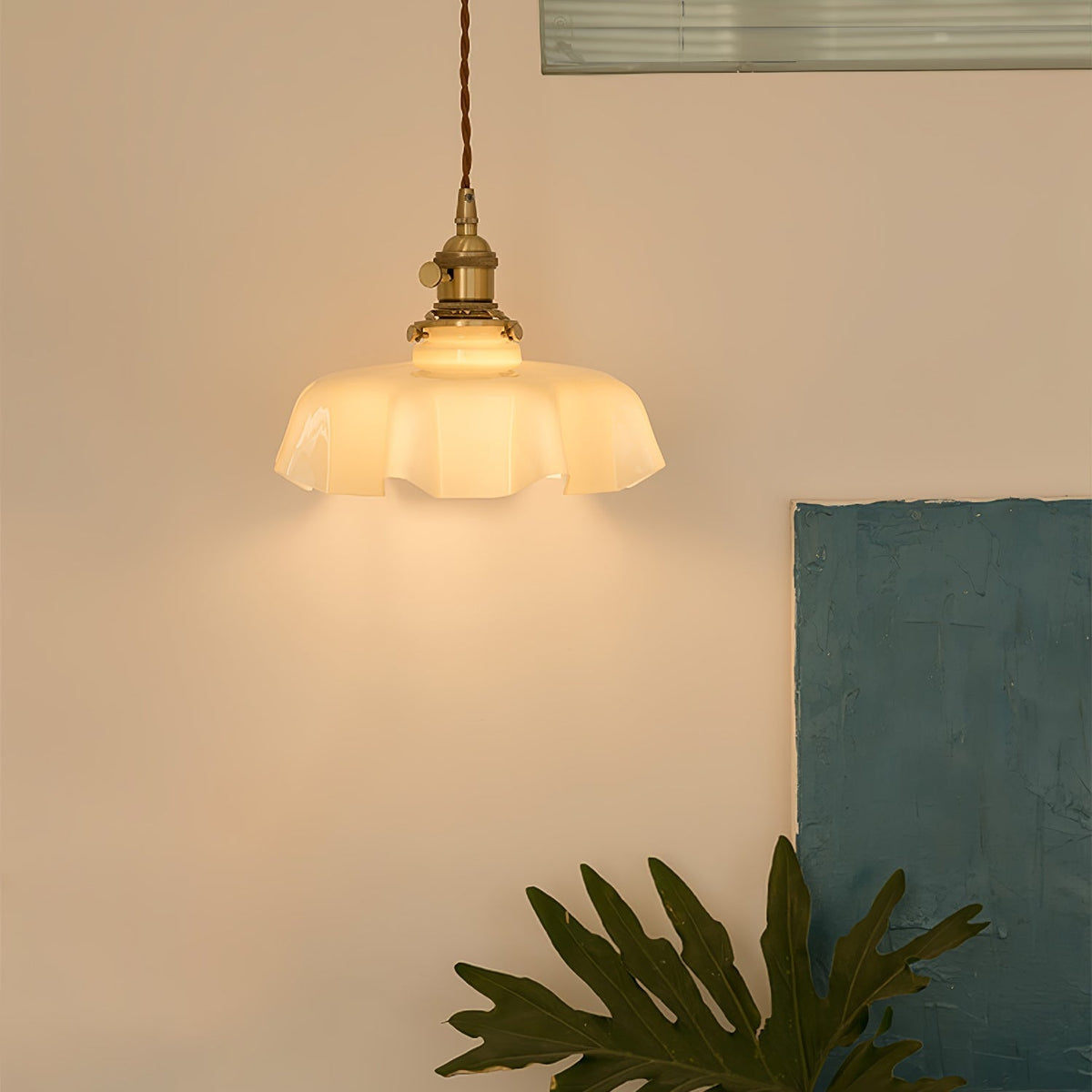 Liorivora lampa wisząca French Flower do jadalni
